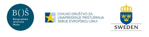 Logo projekta Civilno društvo za unapređeje pristupanja Srbije Evropskoj Uniji